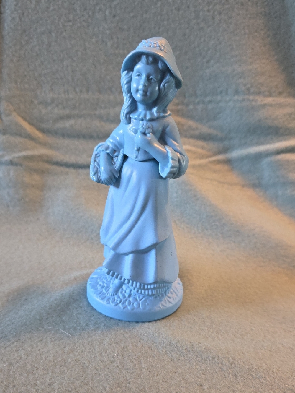 ￼



 Vintage 1970s Avon Little Girl Blue perfume bottle